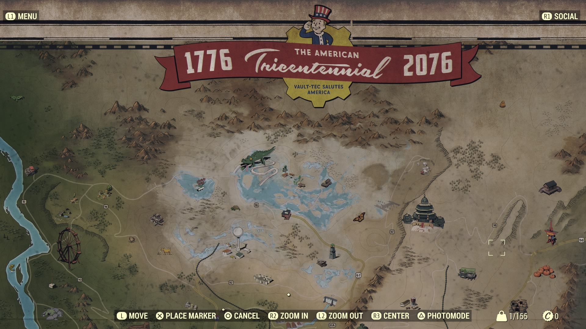 Fallout 76 map